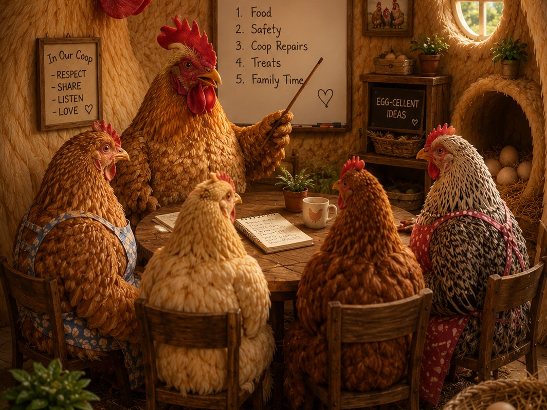 chicken dinner in the chicken